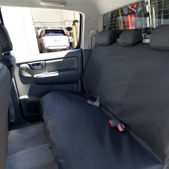 Toyota Hilux 2005-2016 Tailored  Seat Covers - Rear Three Seat Bench