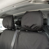 Nissan Primastar Crew Cab Van 2022+ Tailored  Seat Covers - Three Rear Seats  With Armrests