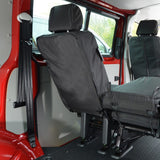 Volkswagen Transporter T5 Shuttle Minibus 2004-2015 Tailored  Seat Covers - Rear Single Seat Second Row