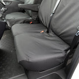 Nissan NV300 Crew Cab Van 2016-2022 Tailored  Seat Covers - Three Front Seats  Three Front Seats With Under Seat Storage
