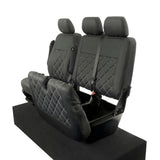 Volkswagen Transporter T6.1 Kombi Van 2019+ Leatherette Seat Covers - Front