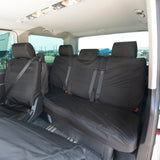 Volkswagen T6 Caravelle 2015-2019 Tailored  Seat Covers - Third Row Rear Bench