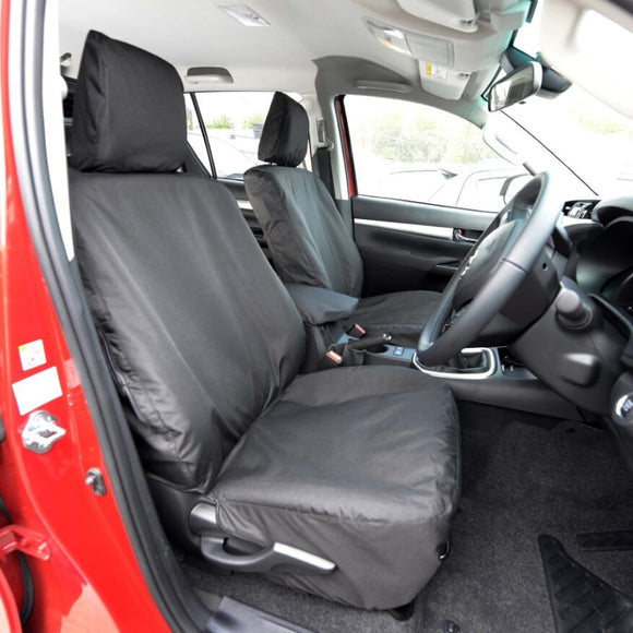 Toyota Hilux Active 2016+ Tailored  Seat Covers - Two Front Seats