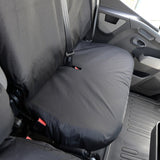 Nissan NV400 Van 2011-2022 Tailored  Seat Covers - Three Front Seats Folding Middle Seat Single Base Seat