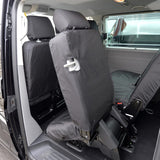 Volkswagen Transporter T5 Shuttle Minibus 2004-2015 Tailored  Seat Covers - Rear Single Seat Second Row