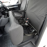 Citroen Dispatch Van  2016+ Tailored  Seat Covers - Three Front Seats Single Base Passenger Seat