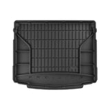 Skoda Karoq 2018+ Moulded Rubber Lower Boot Mat With Out Side Niches