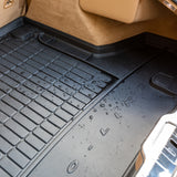 Ford Fiesta Mk8 2017+ Moulded Rubber Boot Mat No Cargo Shelf