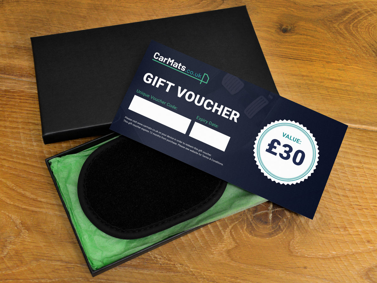 CarMats.co.uk Gift Card from £20.00 UK Manufactured
