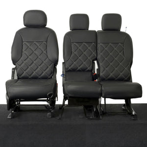 Citroen Berlingo 2008-2018 Leatherette Seat Covers - Front