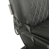 Peugeot Expert 2016+ Leatherette Seat Covers - Front Split Base Passenger Seat