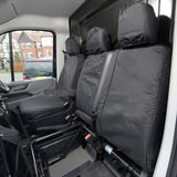 Volkswagen Crafter Van 2017+ Tailored  Seat Covers - Three Front Seats With Folding Middle Seat