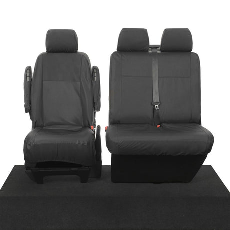 Volkswagen Transporter T6.1 Kombi Van 2019-2025 Tailored  Seat Covers - Three Front Seats