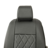 Citroen Dispatch 2016+ Leatherette Seat Covers - Front With Split Base Passenger Seat