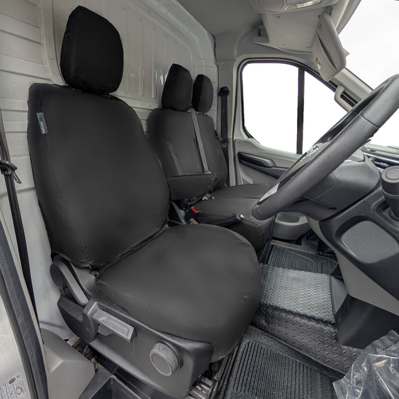Maxus Deliver 9 Van 2021+ Tailored  Seat Covers - Three Front Seats