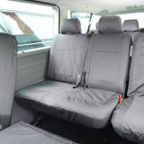 Volkswagen Transporter T5 Kombi Van 2011-2015 Tailored  Seat Covers - Rear Twin Seat Second Row