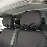 Renault Trafic Crew Cab Van 2014+ Tailored  Seat Covers - Three Rear Seats  With Armrests