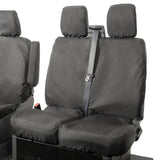 Ford Transit Custom Tourneo 2013-2024 Tailored  Seat Covers - Three Front Seats No Work Tray