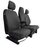 Nissan Primastar Van 2021+ Tailored  Seat Covers - Three Front Seats Folding Middle Seat Twin Base Seat