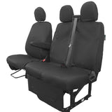 Ford Transit MK9 Van 2019+ Tailored  Seat Cover - Three Front Seats