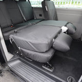 Volkswagen Transporter T5 Shuttle Minibus Van 2004-2015 Tailored  Seat Covers - Rear Twin Seat Second Row