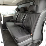 Renault Trafic Crew Cab Van 2014+ Tailored  Seat Covers - Three Rear Seats  With Armrests