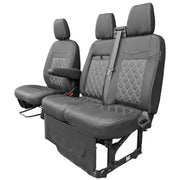 Ford Transit Custom 2013-2024 Leatherette Seat Covers - Three Front Seats