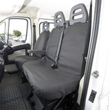 Fiat Ducato Van  2007-2022 Tailored  Seat Covers - Three Front Seats