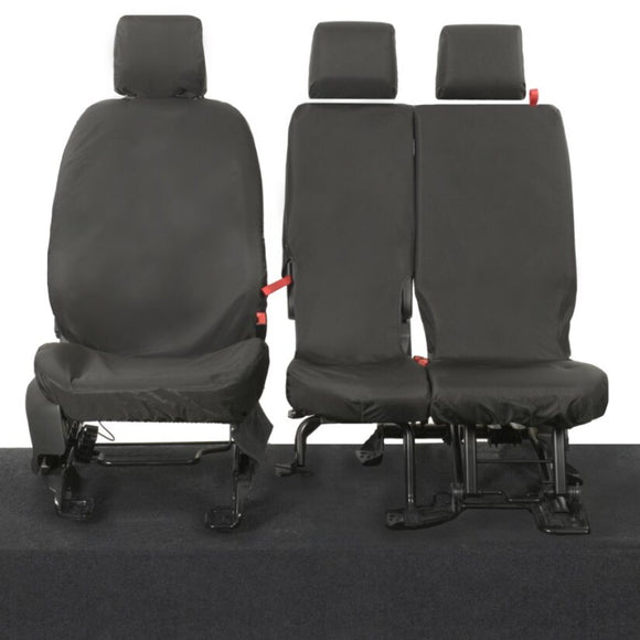 Ford Transit Connect 2014+ Tailored  Seat Covers - Three Front Seats