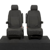 Volkswagen T5 Caravelle 2003-2015 Tailored  Seat Covers - Two Single Front Captain Seats