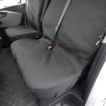 Nissan NV300 Van 2016-2022 Tailored  Seat Covers - Three Front Seats  No Under Seat Storage