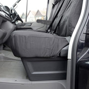 Volkswagen Crafter Van 2017+ Tailored  Seat Covers - Three Front Seats No Folding Middle Seat