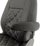 Ford Transit Custom 2013-2024 Leatherette Seat Covers - Front