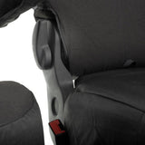 Vauxhall Vivaro Van 2014-2019 Tailored  Seat Covers - Three Front Seats Folding Middle Seat Twin Base Seat
