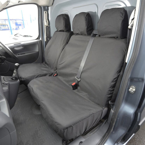 Peugeot Expert Van  2007-2016 Tailored  Seat Covers - Three Front Seats