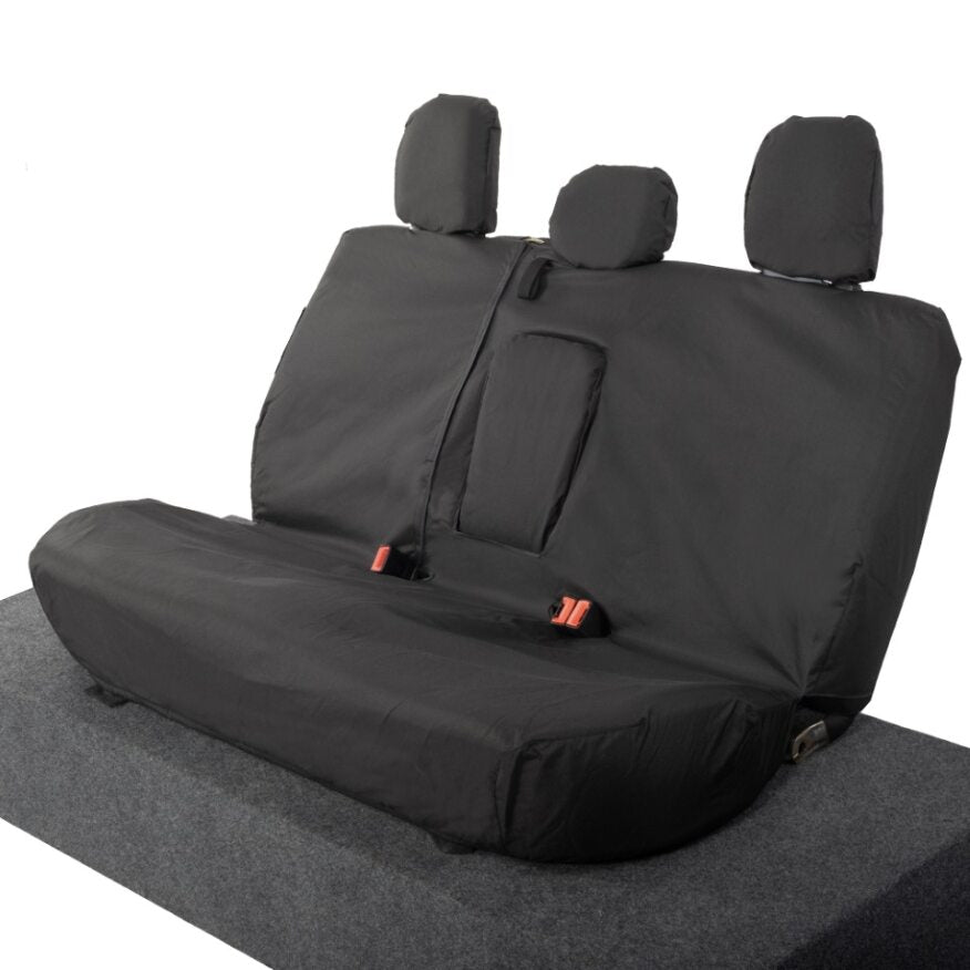 Mitsubishi L200 2015+ Tailored Seat Covers - Rear Three Seat Bench from ...