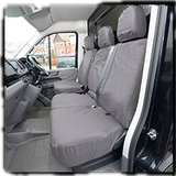 Vauxhall Movano Van 2010-2022 Tailored Seat Covers - Three Front Seats No Folding Middle Seat