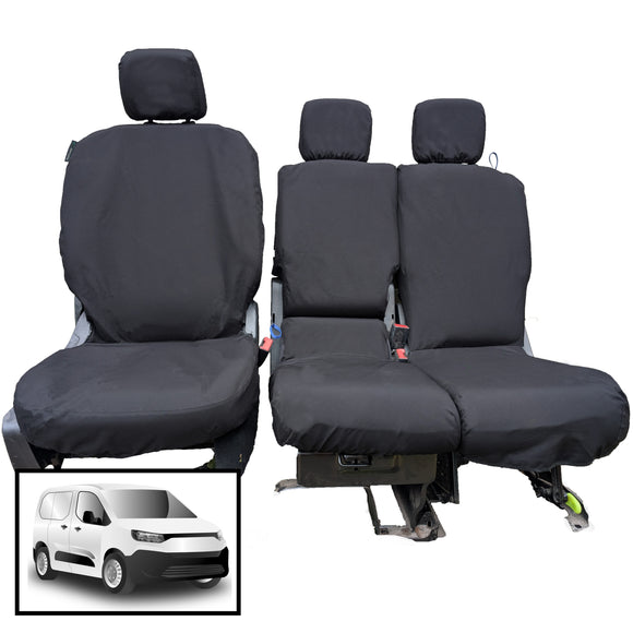 Toyota ProAce City 2021+ Tailored  Seat Cover - Three Front Seats