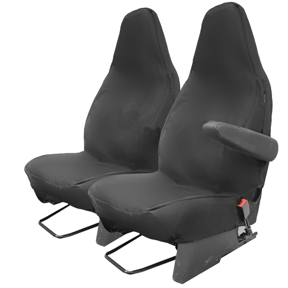 Car Seat Cover Driver & Passenger Universal & Waterproof Airbag Compatible