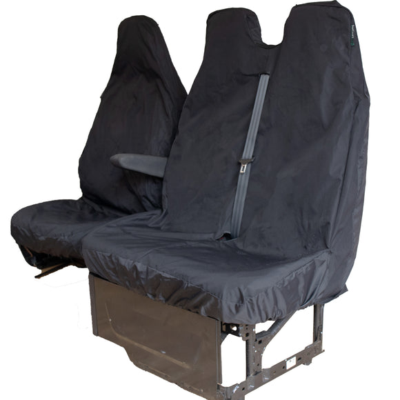 Van Seat Cover Driver & Double Passenger Universal & Waterproof Airbag Compatible