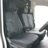 Volkswagen Crafter Van 2017+ Tailored  Seat Covers - Three Front Seats With Folding Middle Seat