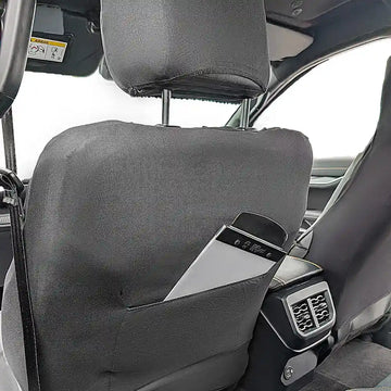 Driver & Passenger Semi-Tailored Leatherette Seat Covers - Waterproof & Airbag Compatible