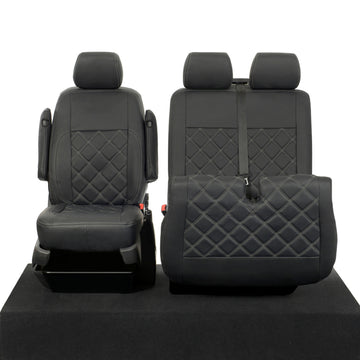 Volkswagen Transporter T6 Kombi Van 2015-2019 Leatherette Seat Covers - Front