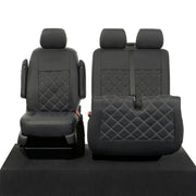 Volkswagen Transporter T5 Kombi Van 2011-2015 Leatherette Seat Covers - Front
