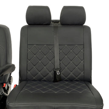 Volkswagen Transporter T6.1 Kombi Van 2019+ Leatherette Seat Covers - Front