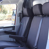 Volkswagen Transporter T6 Kombi Van 2015-2019 Tailored  Seat Cover - Single Drivers-Double Front Seat