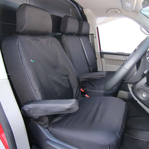 Volkswagen Transporter T6 Kombi Van 2015-2019 Tailored  Seat Cover - Single Drivers-Double Front Seat