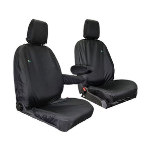 Ford Transit Custom Van 2013-2024 Tailored  Seat Cover - Single Front Drivers & Single Passenger Seat