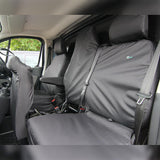 Vauxhall Vivaro 2014-2019 Seat Covers - Three Front Seats Folding Middle Seat