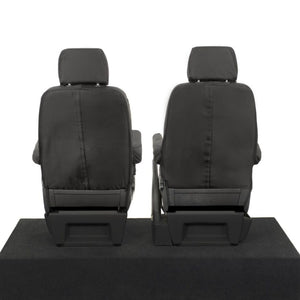 Volkswagen Transporter T5 Kombi Van 2011-2015 Tailored  Seat Covers - Two Single Front Captain Seats